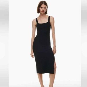 Aritzia Knit Babaton Midi Dress
